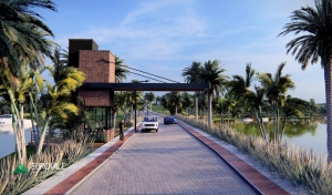  guarita acesso asfaltado