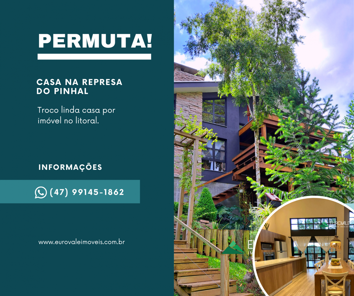 ! PERMUTA ! CASA NO PINHAL
