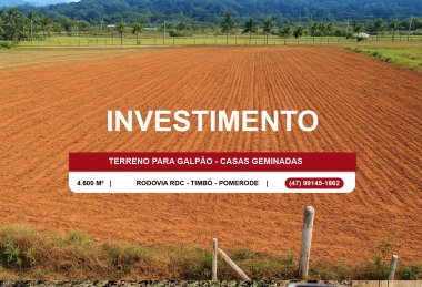 Investimento em Rio dos Cedros