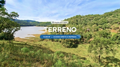 Excelente Área na Represa de Palmeiras