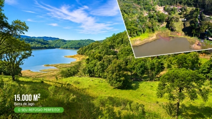 Excelente Área na Represa de Palmeiras